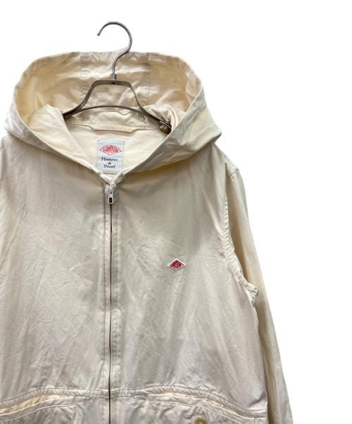 DANTON（ダントン）DANTON (ダントン) DANTON　ハイカウントダック ジップフーディー ジャケット ベージュ サイズ:36の古着・服飾アイテム