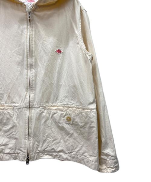 DANTON（ダントン）DANTON (ダントン) DANTON　ハイカウントダック ジップフーディー ジャケット ベージュ サイズ:36の古着・服飾アイテム