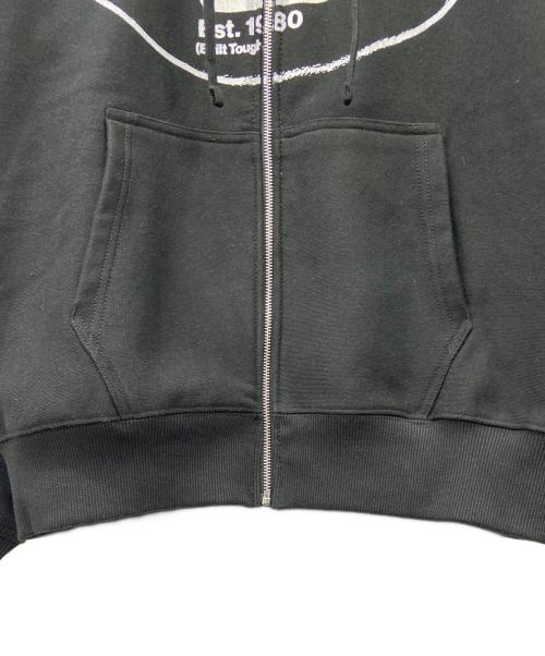 stussy（ステューシー）stussy (ステューシー) ジップパーカー ブラック サイズ:Sの古着・服飾アイテム