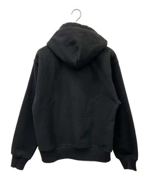 stussy（ステューシー）stussy (ステューシー) ジップパーカー ブラック サイズ:Sの古着・服飾アイテム