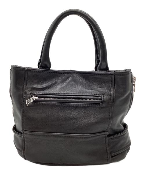 JOHNNY WOLF（ジョニーウルフ）JOHNNY WOLF (ジョニーウルフ) JOHNNY WOLF　Buffalo Bobs　ライダースマイクロバッグ　ハンドバッグ ブラックの古着・服飾アイテム