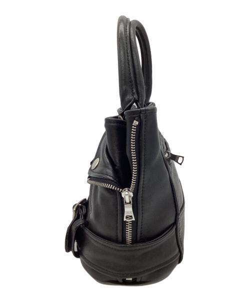 JOHNNY WOLF（ジョニーウルフ）JOHNNY WOLF (ジョニーウルフ) JOHNNY WOLF　Buffalo Bobs　ライダースマイクロバッグ　ハンドバッグ ブラックの古着・服飾アイテム