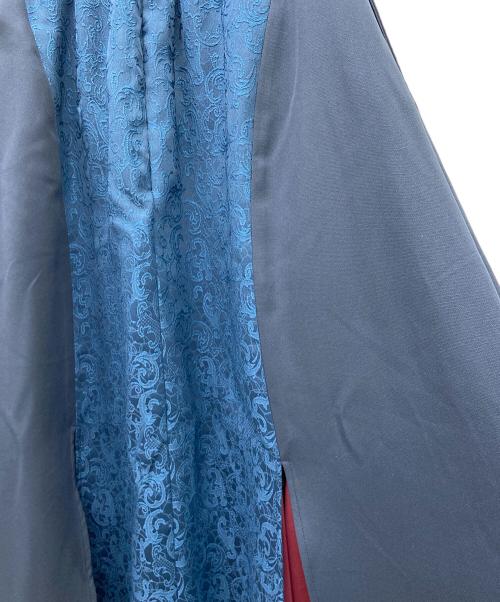 HARE（ハレ）HARE (ハレ) ADO (アド) プリーツレイヤースカート ブルー×レッド サイズ:FREEの古着・服飾アイテム