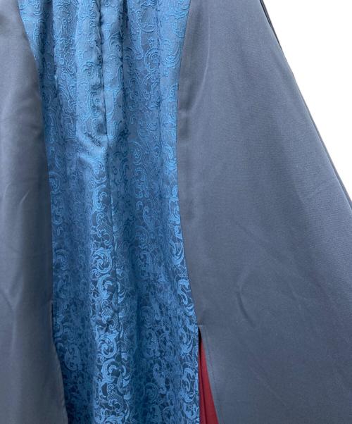 HARE（ハレ）HARE (ハレ) Ado (アド) HARE　ADO　プリーツレイヤースカート ブルー×レッド サイズ:FREEの古着・服飾アイテム