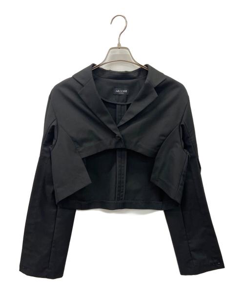 HARE（ハレ）HARE (ハレ) Ado (アド) ソデスリットショートジャケット ブラック サイズ:FREEの古着・服飾アイテム