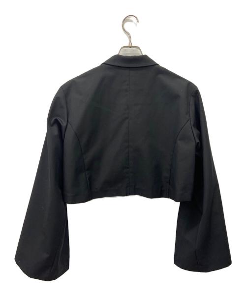 HARE（ハレ）HARE (ハレ) Ado (アド) ソデスリットショートジャケット ブラック サイズ:FREEの古着・服飾アイテム