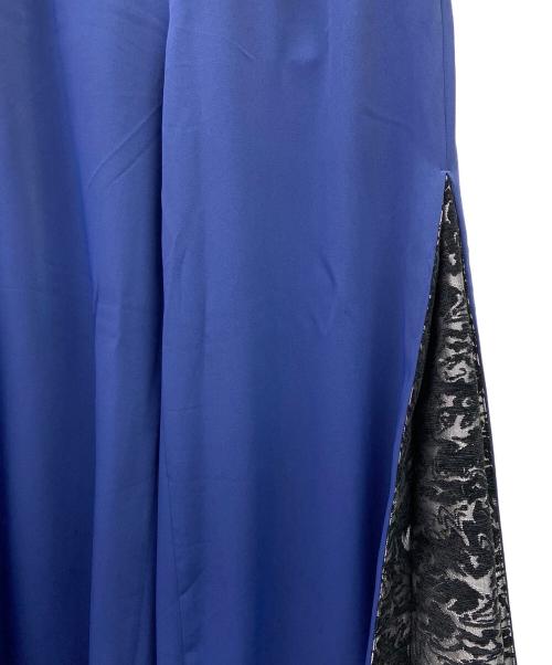 HARE（ハレ）HARE (ハレ) Ado (アド) サイドジャガードキリカエパンツ ブルー サイズ:FREEの古着・服飾アイテム