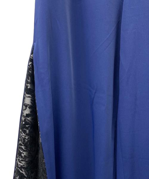 HARE（ハレ）HARE (ハレ) Ado (アド) サイドジャガードキリカエパンツ ブルー サイズ:FREEの古着・服飾アイテム