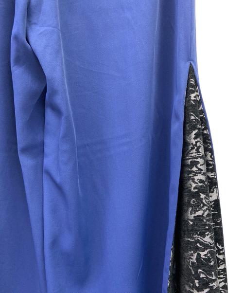 HARE（ハレ）HARE (ハレ) Ado (アド) サイドジャガードキリカエパンツ ブルー サイズ:FREEの古着・服飾アイテム