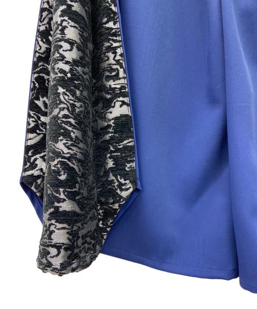 HARE（ハレ）HARE (ハレ) Ado (アド) サイドジャガードキリカエパンツ ブルー サイズ:FREEの古着・服飾アイテム