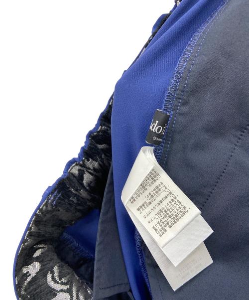 HARE（ハレ）HARE (ハレ) Ado (アド) サイドジャガードキリカエパンツ ブルー サイズ:FREEの古着・服飾アイテム