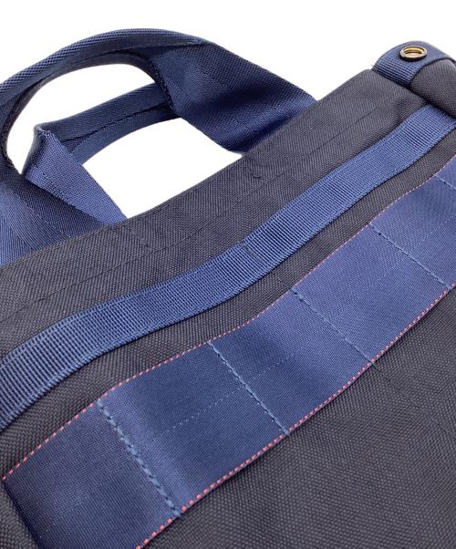 BRIEFING（ブリーフィング）BRIEFING (ブリーフィング) BRIEFING　CLASIC CART TOTE　ハンドバッグ ネイビー×ブルーの古着・服飾アイテム