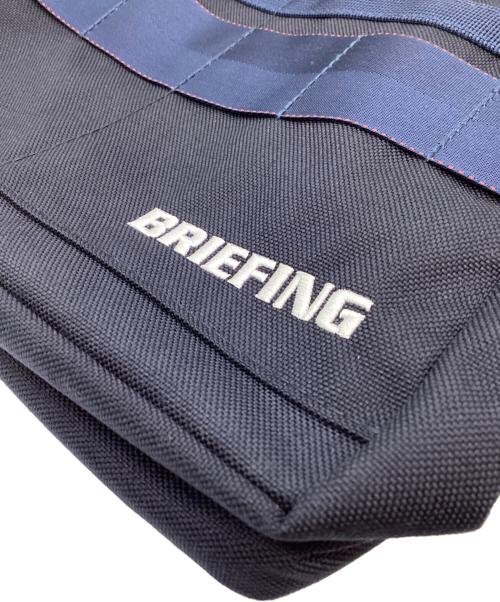 BRIEFING（ブリーフィング）BRIEFING (ブリーフィング) BRIEFING　CLASIC CART TOTE　ハンドバッグ ネイビー×ブルーの古着・服飾アイテム