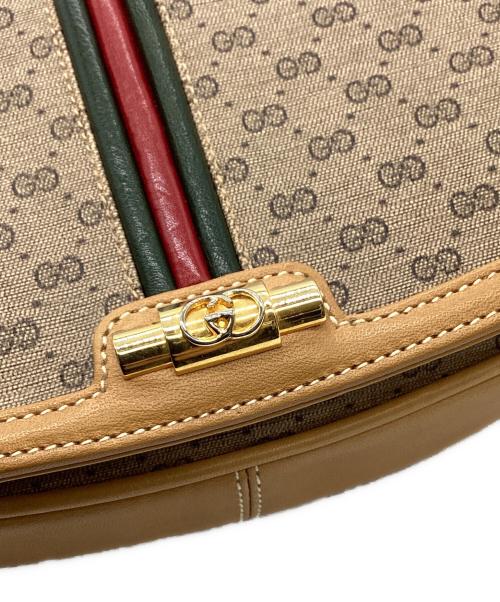 GUCCI（グッチ）GUCCI (グッチ) GUCCI　オールド　ショルダーバッグ ベージュの古着・服飾アイテム
