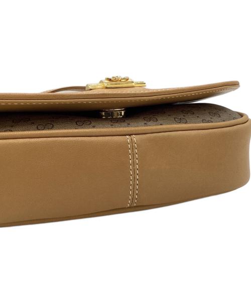 GUCCI（グッチ）GUCCI (グッチ) GUCCI　オールド　ショルダーバッグ ベージュの古着・服飾アイテム