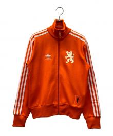 adidas Originals（アディダスオリジナル）の古着「トラックジャケット」｜オレンジ×ホワイト