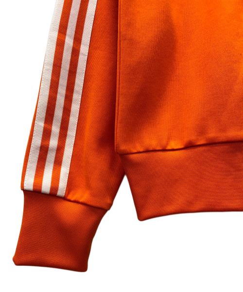 adidas Originals（アディダスオリジナル）adidas originals (アディダスオリジナル) トラックジャケット オレンジ×ホワイト サイズ:2XSの古着・服飾アイテム