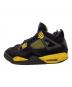NIKE (ナイキ) NIKE　	Air Jordan 4 Retro Thunder　ハイカットスニーカー ブラック×イエロー サイズ:26.5ｃｍ：18000円