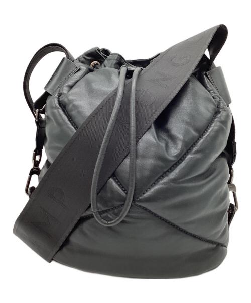 LONGCHAMP（ロンシャン）LONGCHAMP (ロンシャン) LONGCHAMP　ルプリアージュキュイール　ワンショルダーバッグ ブラックの古着・服飾アイテム