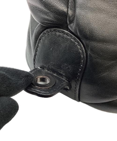 LONGCHAMP（ロンシャン）LONGCHAMP (ロンシャン) LONGCHAMP　ルプリアージュキュイール　ワンショルダーバッグ ブラックの古着・服飾アイテム