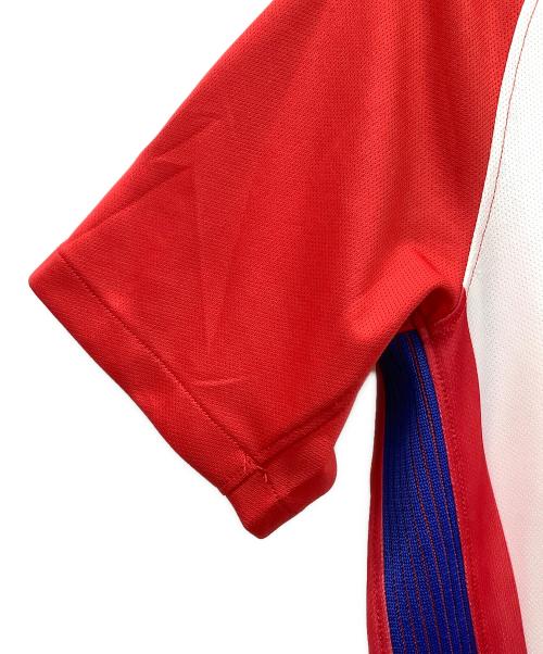 NIKE（ナイキ）NIKE (ナイキ) 半袖カットソー レッド×ブルー サイズ:Sの古着・服飾アイテム
