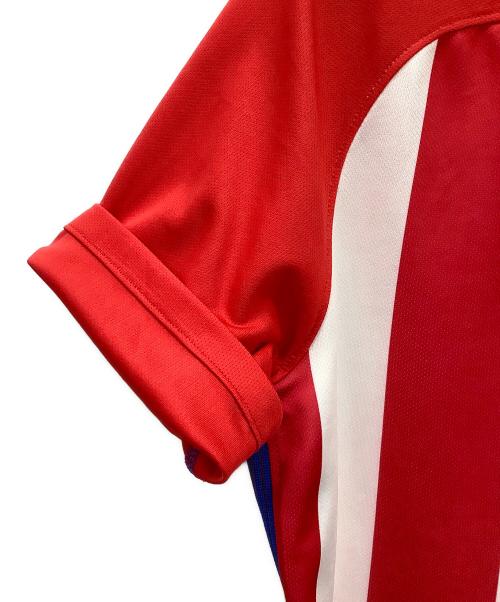 NIKE（ナイキ）NIKE (ナイキ) 半袖カットソー レッド×ブルー サイズ:Sの古着・服飾アイテム