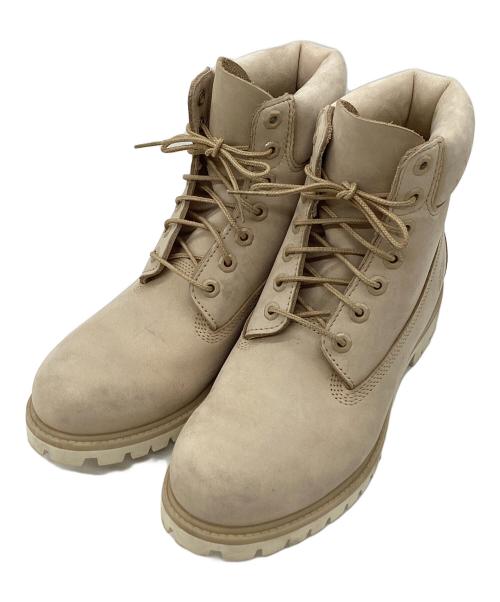 Timberland（ティンバーランド）Timberland (ティンバーランド) プレミアムブーツ ベージュ サイズ:8Wの古着・服飾アイテム