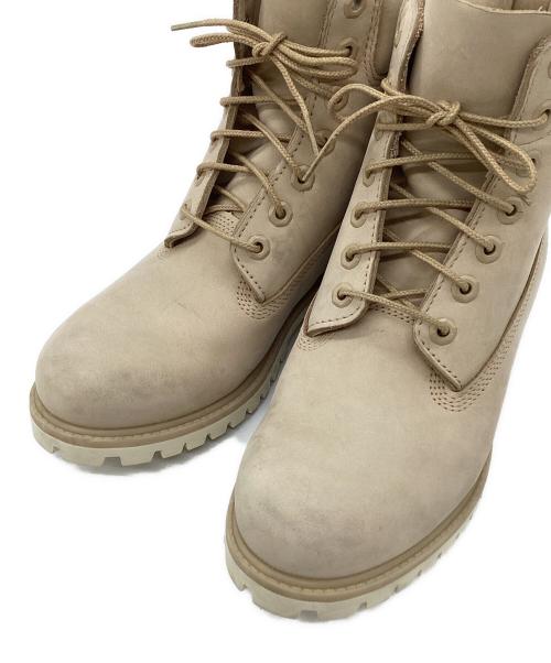 Timberland（ティンバーランド）Timberland (ティンバーランド) プレミアムブーツ ベージュ サイズ:8Wの古着・服飾アイテム