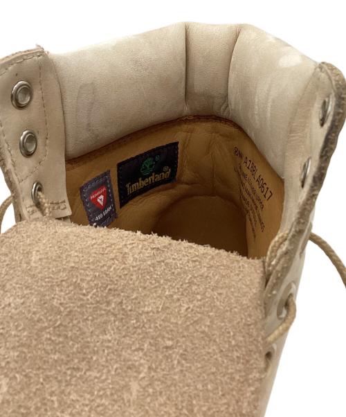 Timberland（ティンバーランド）Timberland (ティンバーランド) プレミアムブーツ ベージュ サイズ:8Wの古着・服飾アイテム