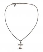 POLICEポリス）の古着「POLICE　クロスネックレス」｜シルバーカラー