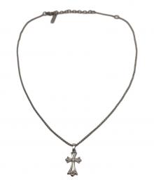 POLICE（ポリス）の古着「POLICE　クロスネックレス」｜シルバーカラー