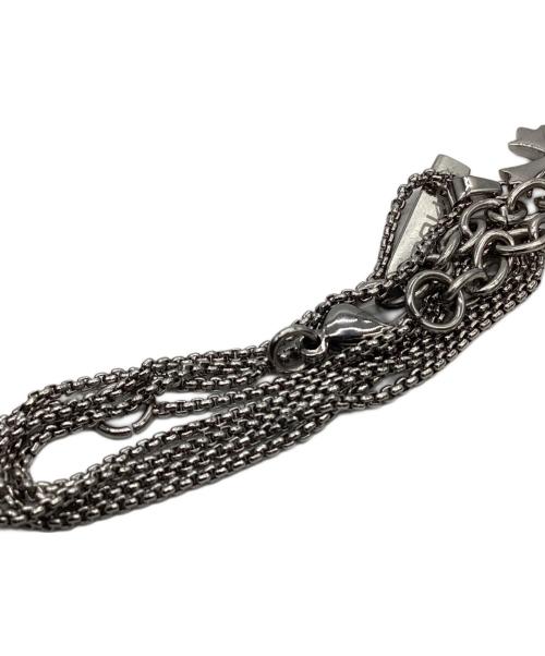 POLICE（ポリス）POLICE (ポリス) POLICE　クロスネックレス シルバーカラーの古着・服飾アイテム