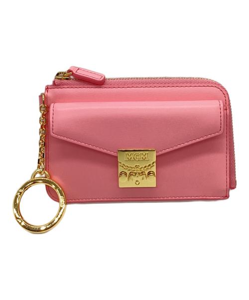 MCM（エムシーエム）MCM (エムシーエム) MCM　フラグメント　コインケース ピンクの古着・服飾アイテム