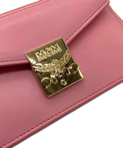 MCM（エムシーエム）MCM (エムシーエム) MCM　フラグメント　コインケース ピンクの古着・服飾アイテム