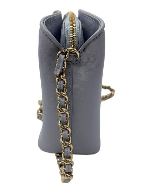 FURLA（フルラ）FURLA (フルラ) チェーンショルダーバッグ スカイブルーの古着・服飾アイテム