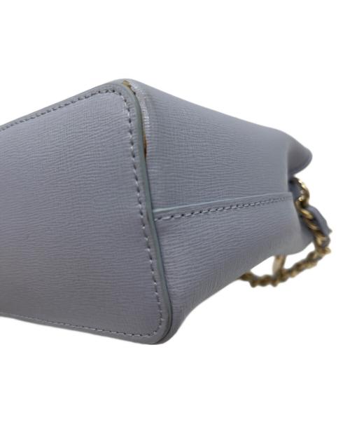 FURLA（フルラ）FURLA (フルラ) チェーンショルダーバッグ スカイブルーの古着・服飾アイテム