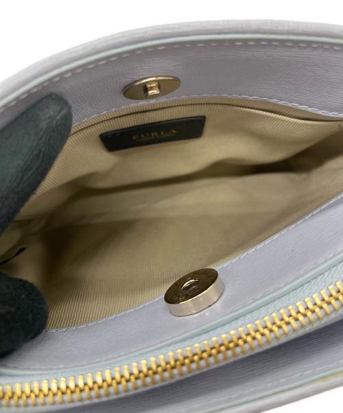 FURLA（フルラ）FURLA (フルラ) チェーンショルダーバッグ スカイブルーの古着・服飾アイテム