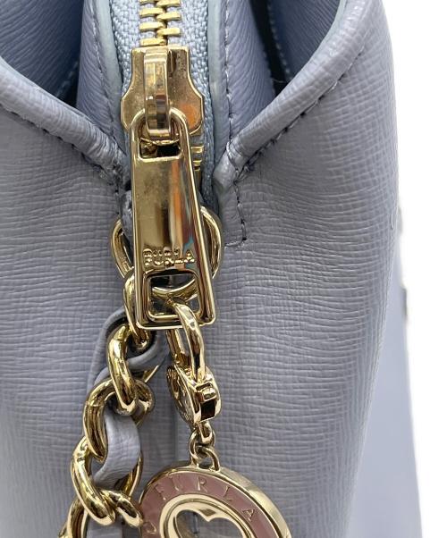 FURLA（フルラ）FURLA (フルラ) チェーンショルダーバッグ スカイブルーの古着・服飾アイテム