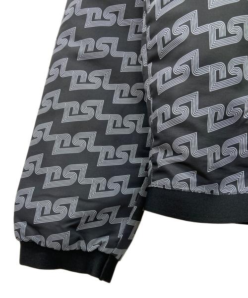 DIESEL（ディーゼル）DIESEL (ディーゼル) DIESEL　ナイロンジャケット グレー×ブルー サイズ:Mの古着・服飾アイテム