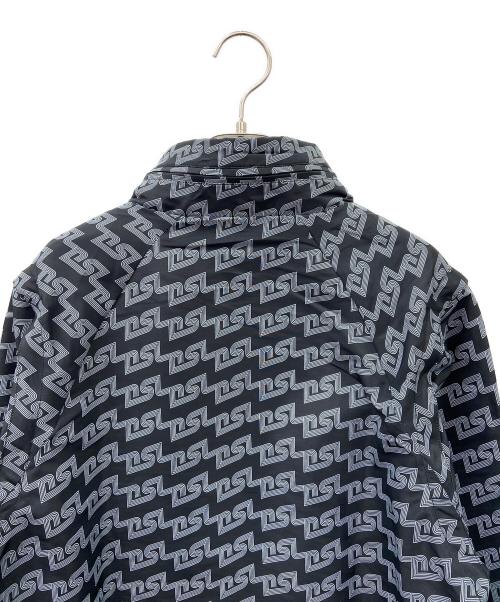 DIESEL（ディーゼル）DIESEL (ディーゼル) DIESEL　ナイロンジャケット グレー×ブルー サイズ:Mの古着・服飾アイテム