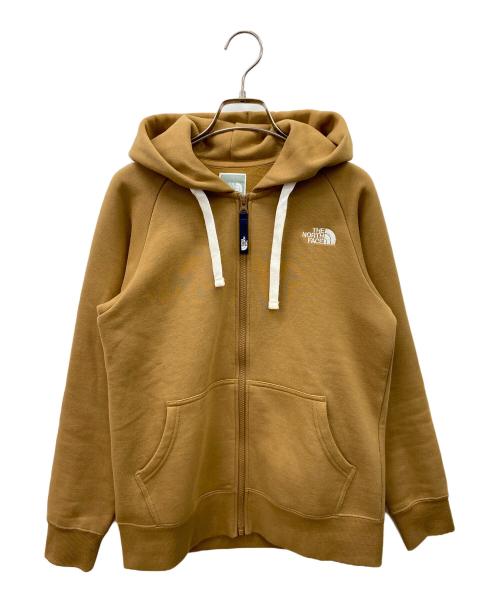 THE NORTH FACE（ザ ノース フェイス）THE NORTH FACE (ザ ノース フェイス) ジップパーカー ベージュ×ホワイト サイズ:Mの古着・服飾アイテム