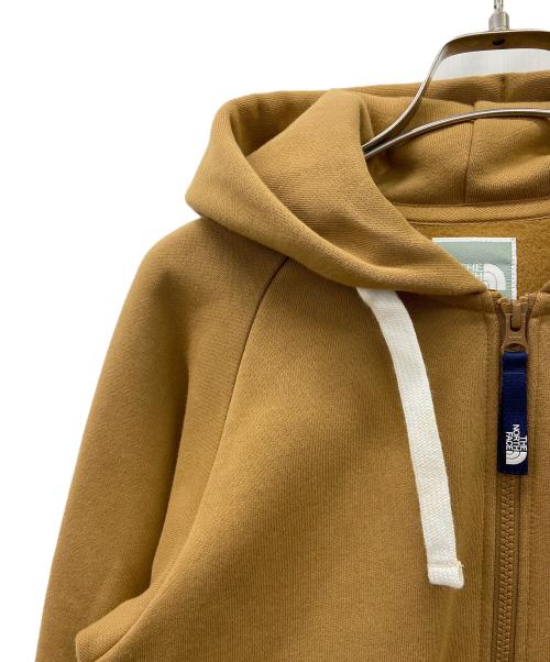 THE NORTH FACE（ザ ノース フェイス）THE NORTH FACE (ザ ノース フェイス) ジップパーカー ベージュ×ホワイト サイズ:Mの古着・服飾アイテム