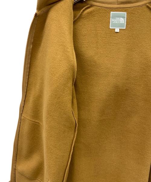 THE NORTH FACE（ザ ノース フェイス）THE NORTH FACE (ザ ノース フェイス) ジップパーカー ベージュ×ホワイト サイズ:Mの古着・服飾アイテム