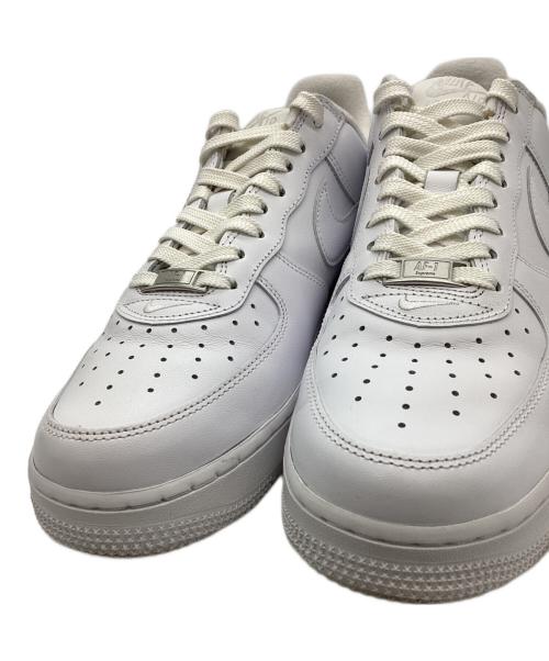 NIKE（ナイキ）NIKE (ナイキ) Supreme (シュプリーム) NIKE　Supreme　AIRFORCE1 LOW　スニーカー ホワイト サイズ:26.5ｃｍの古着・服飾アイテム