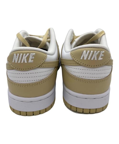 NIKE（ナイキ）NIKE (ナイキ) ローカットスニーカー ベージュ×ホワイト サイズ:27.5cmの古着・服飾アイテム