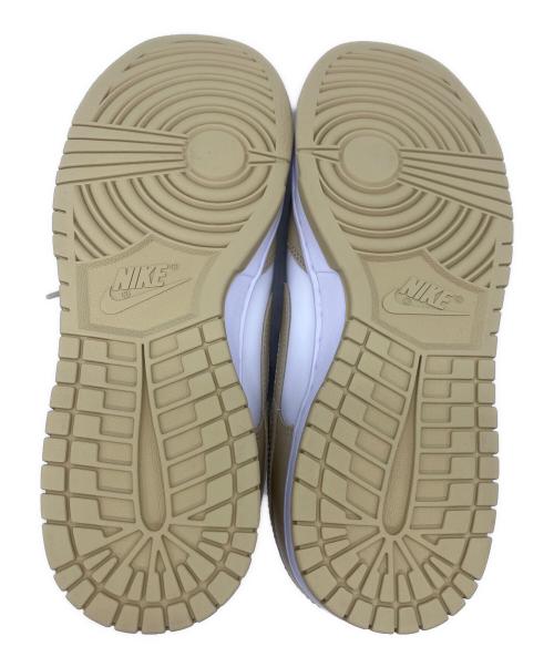 NIKE（ナイキ）NIKE (ナイキ) ローカットスニーカー ベージュ×ホワイト サイズ:27.5cmの古着・服飾アイテム