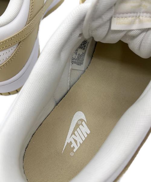 NIKE（ナイキ）NIKE (ナイキ) ローカットスニーカー ベージュ×ホワイト サイズ:27.5cmの古着・服飾アイテム