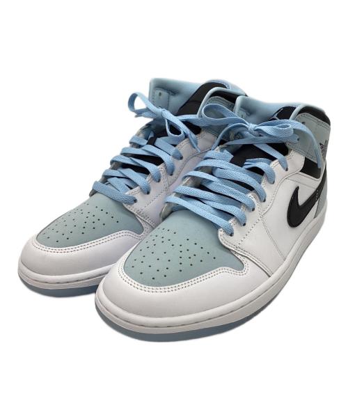 NIKE（ナイキ）NIKE (ナイキ) ハイカットスニーカー スカイブルー×ホワイト サイズ:27.5cmの古着・服飾アイテム