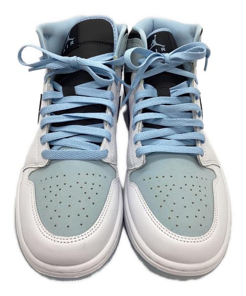 NIKE（ナイキ）NIKE (ナイキ) ハイカットスニーカー スカイブルー×ホワイト サイズ:27.5cmの古着・服飾アイテム