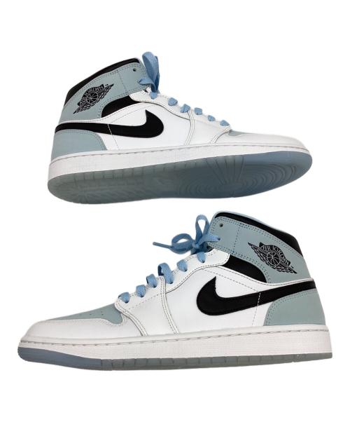 NIKE（ナイキ）NIKE (ナイキ) ハイカットスニーカー スカイブルー×ホワイト サイズ:27.5cmの古着・服飾アイテム